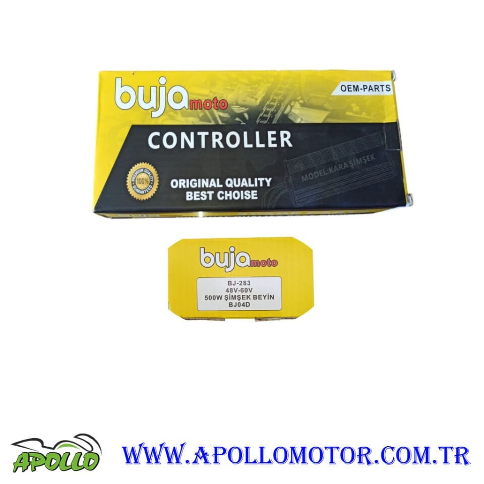 E-BİKE HIZ KONTROL CDİ AKILLI BEYİN 48-60V 500 WATT KARA ŞİMŞEK - GRİ