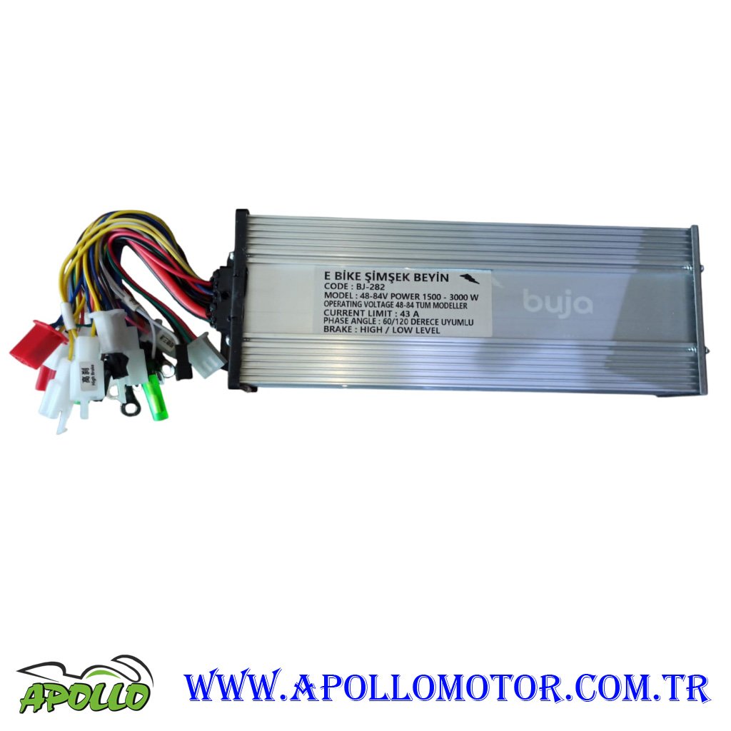 E-BİKE HIZ KONTROL CDİ AKILLI BEYİN 48-72V 1500-3000W KARA ŞİMŞEK