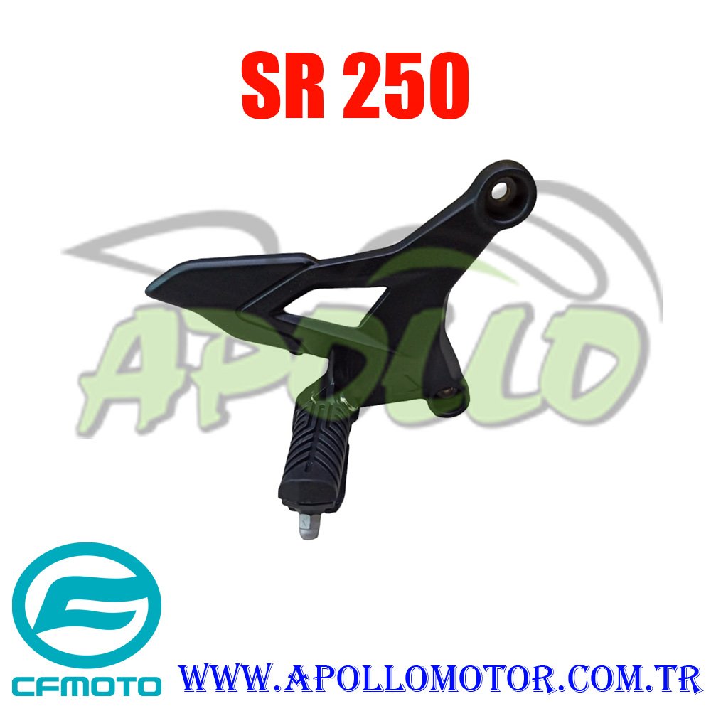 ON BASAMAK BRAKETI SAG + BASAMAK CF MOTO 250 SR ORJ.