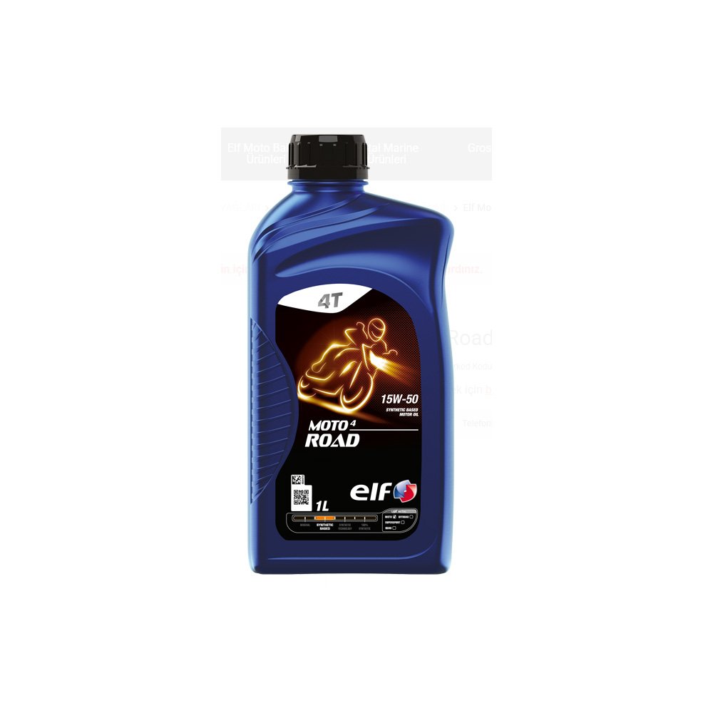 ELF Moto 4 Road 15 W 50 - YAĞ 1 LİTRE