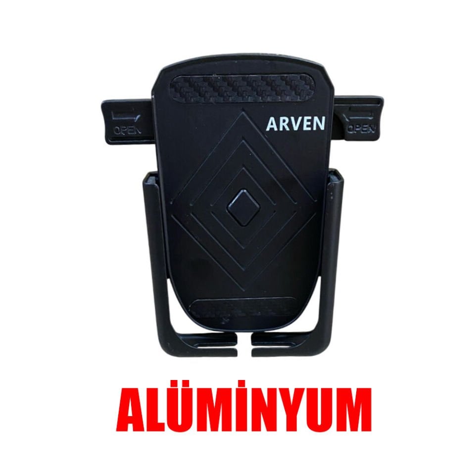 ARVEN - AYNA BAĞLANTILI TELEFON TUTUCU ALÜMİNYUM