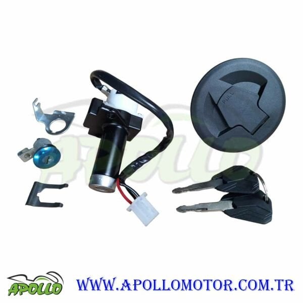 KONTAK VE KİLİT SETİ MONDIAL DRİFT L 125 - KD-F - KDE5 - 51899