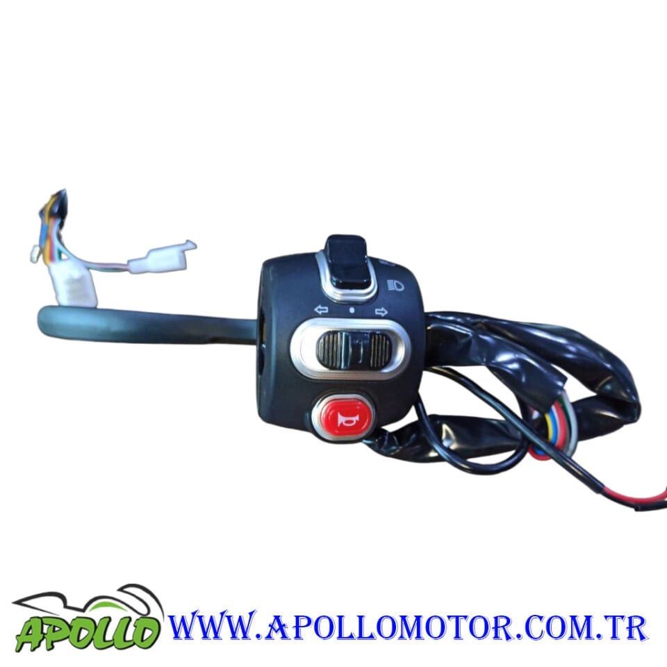 E-BİKE KASALI KUMANDA PANELİ SETİ ELCİK YENİ MODEL NIKEL