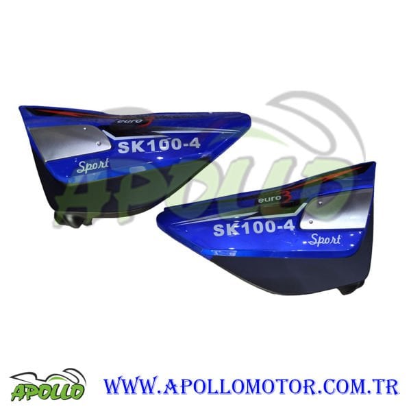 SK 100 SPORT FALCON BENZİN DEPO YAN KAPAĞI - MAVİ