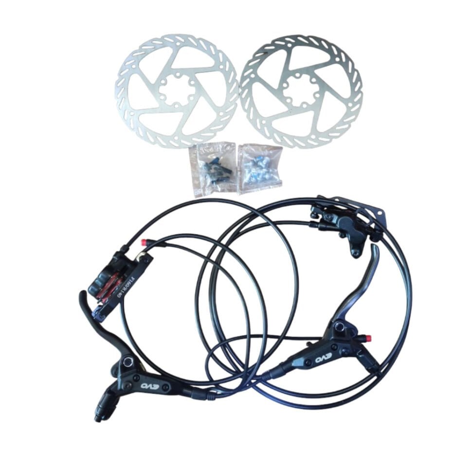 ELEKTRİKLİ BİSİKLET EVO HİDROLİK DİSK FREN SETİ KOMPLE SENSÖRLÜ