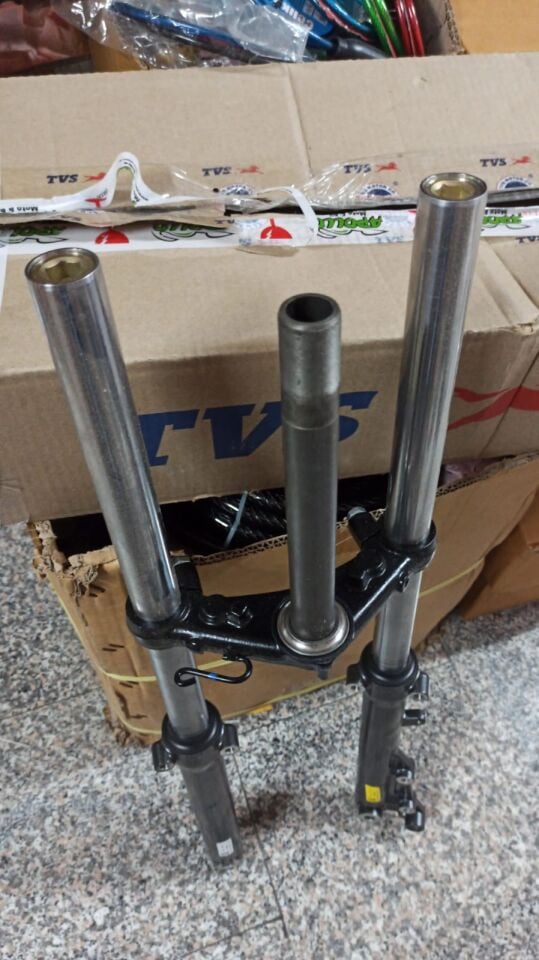 TVS APACHE RTR 200 ÖN AMORTİSÖR ÖN DÜZEN KOMPLE ORİJİNAL  ( 30 MM MİL KALINLIĞI )