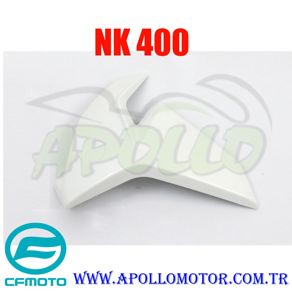 BENZIN DEPOSU SOL PLASTIK KAPAK (BEYAZ) CF MOTO NK 400 -ORJ.