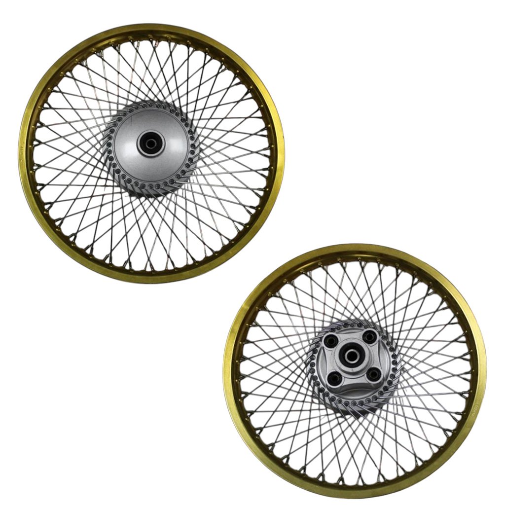 GOLD ÖZEL CNC ALÜM. ÖN VE ARKA JANT KOMPLE TK 18 - 72 TEL KAMPANALI MODEL