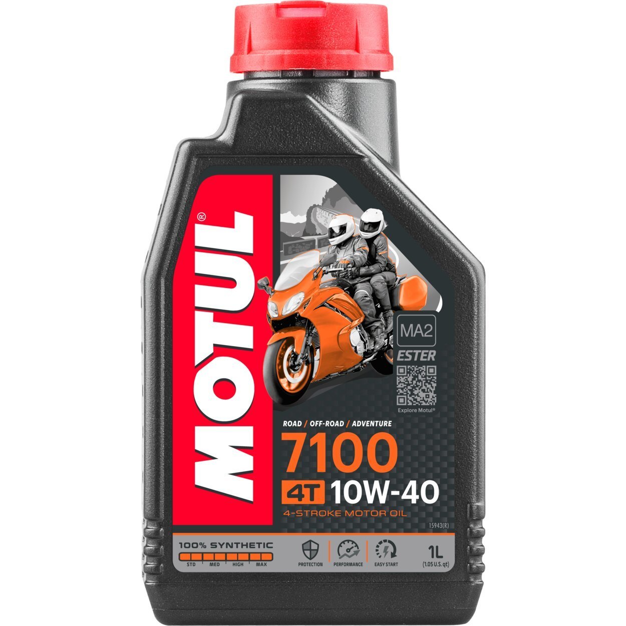 MOTUL 10 W - 40 7100 SERİE HC-TECH 4T 1 LT