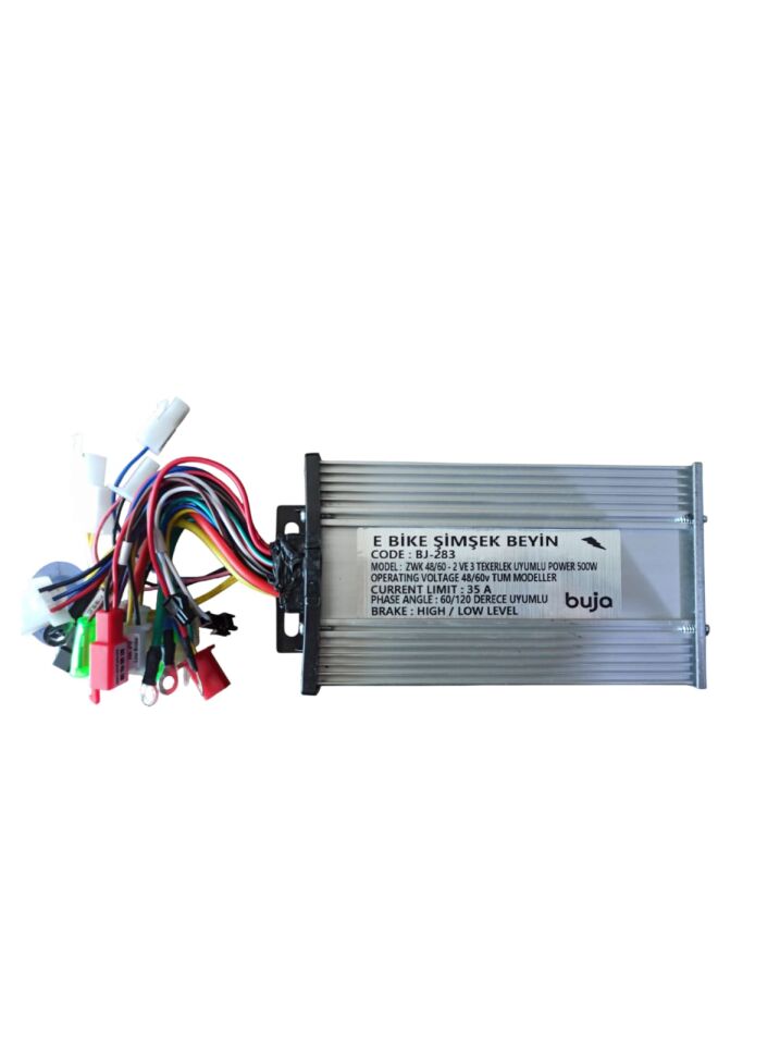 E-BİKE HIZ KONTROL CDİ AKILLI BEYİN 48-60V 500 WATT KARA ŞİMŞEK