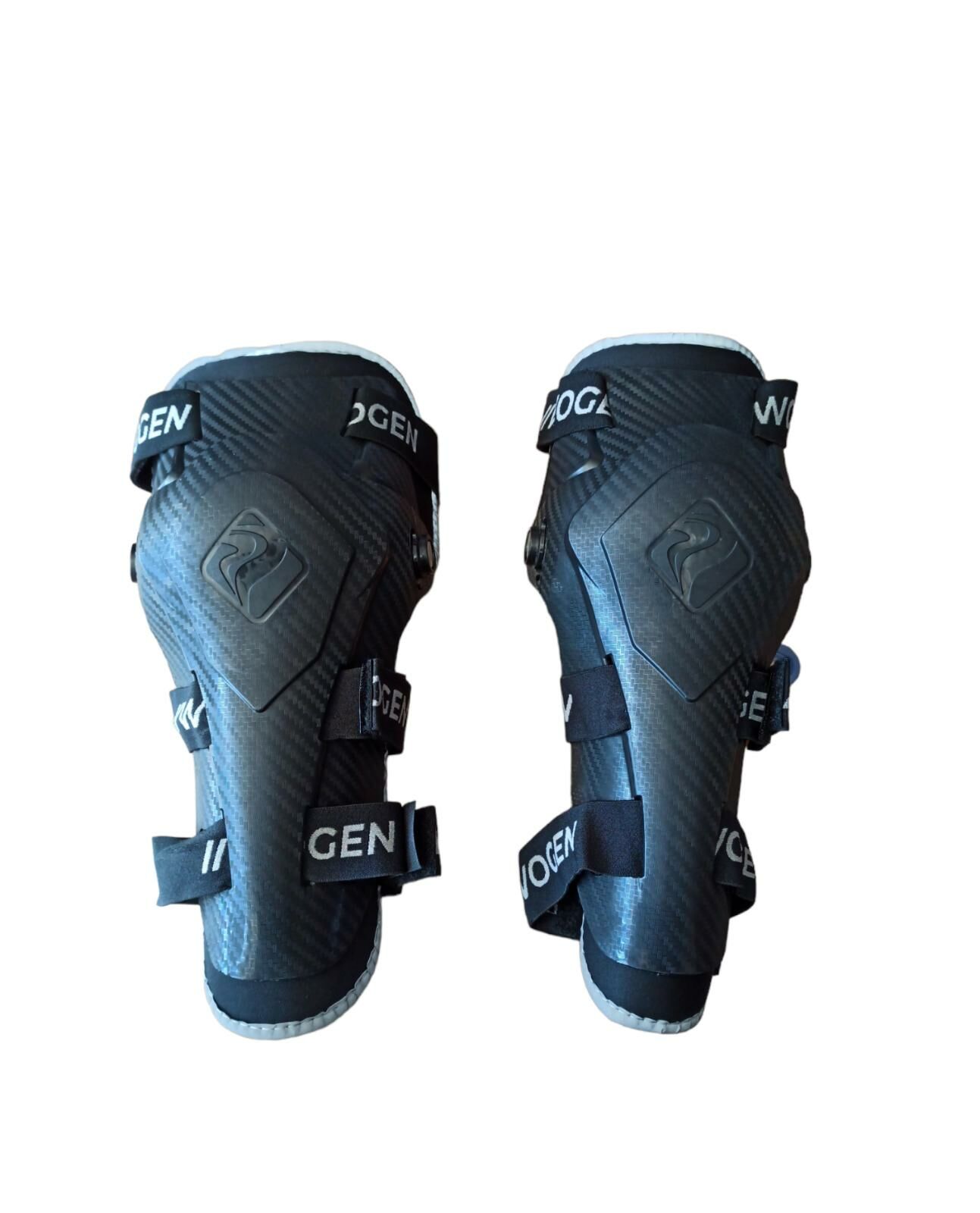 WOGEN MOTOSİKLET REFLEKTÖRLÜ DİZLİK KORUMA SETİ KARBON DESENLİ