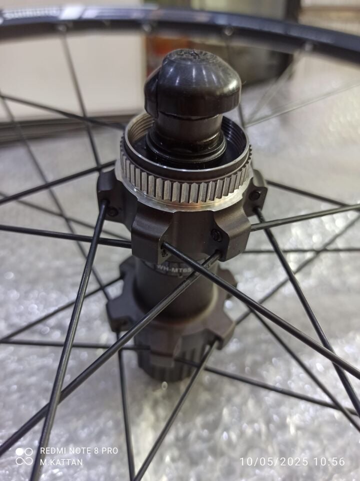 SHİMANO 26 JANT MTB JANT SETİ MT65 SİYAH TUBELES - CENTER LOCK