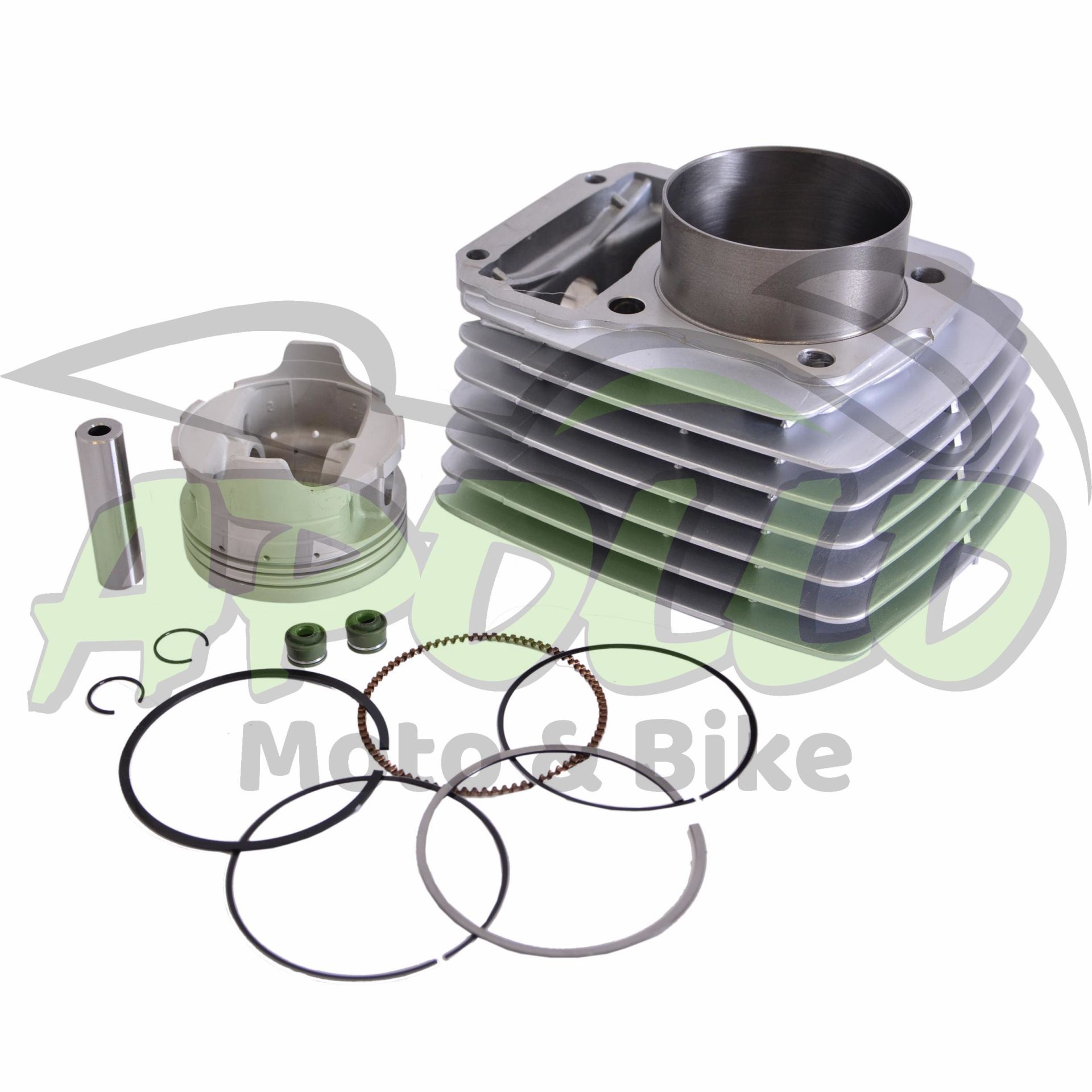 CG 200 cc SİLİNDİR -PİSTON SET Q 65,5 mm 15 PERNO GRİ 69 MM