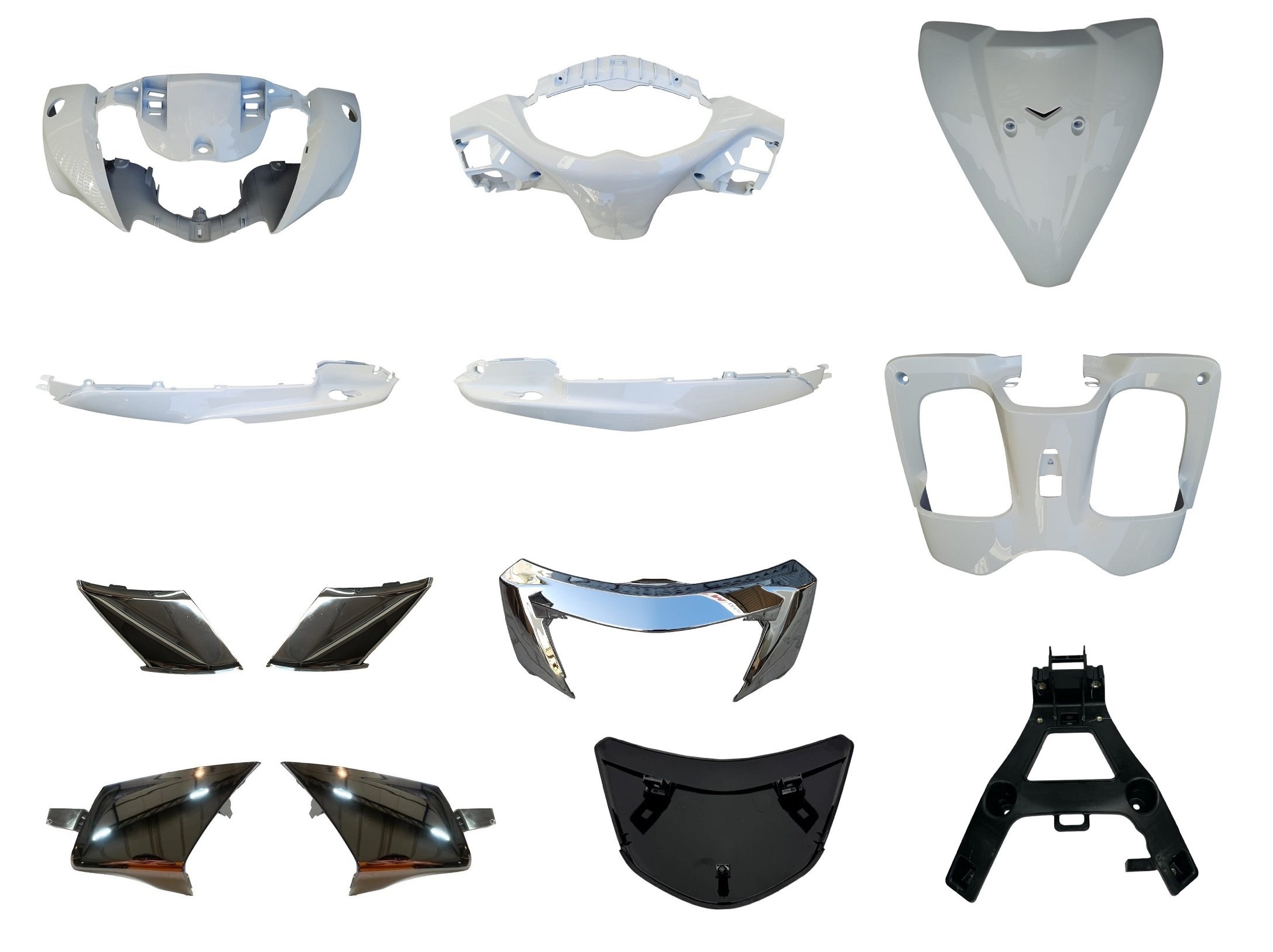 TVS JÜPİTER 125 KAPORTA SETİ BEYAZ