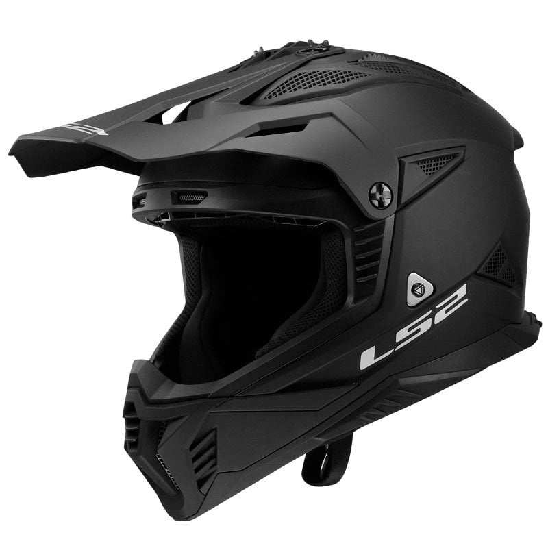 LS2 FAST 2 MAT SİYAH CROSS KASK
