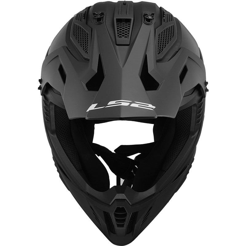 LS2 FAST 2 MAT SİYAH CROSS KASK