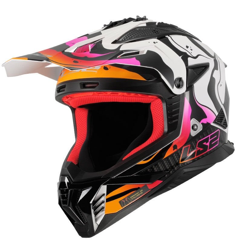 LS2 FAST 2 WASH BEYAZ CROSS KASK
