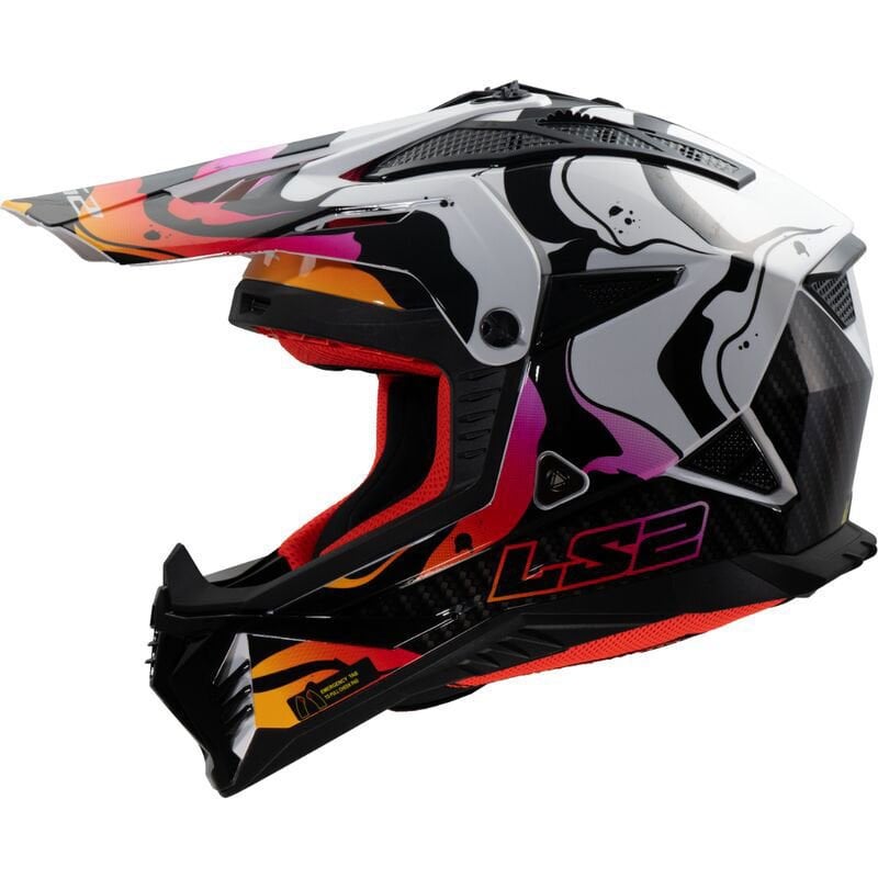 LS2 FAST 2 WASH BEYAZ CROSS KASK