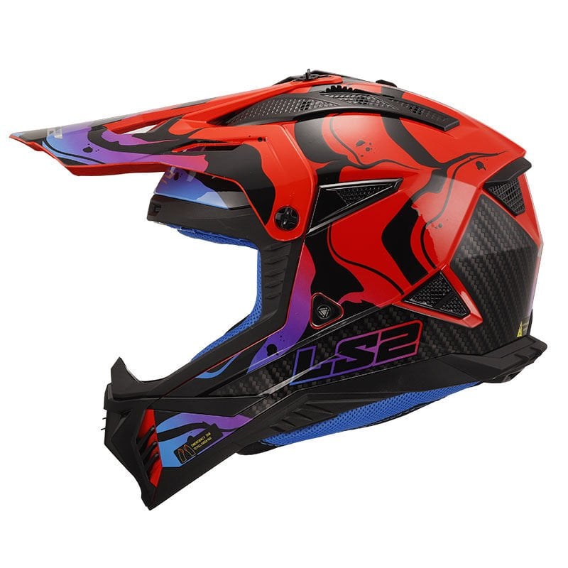 LS2 FAST 2 WASH KIRMIZI CROSS KASK