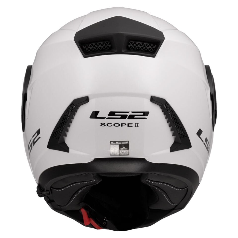 LS2 SCOPE BEYAZ ÇENE AÇILIR KASK