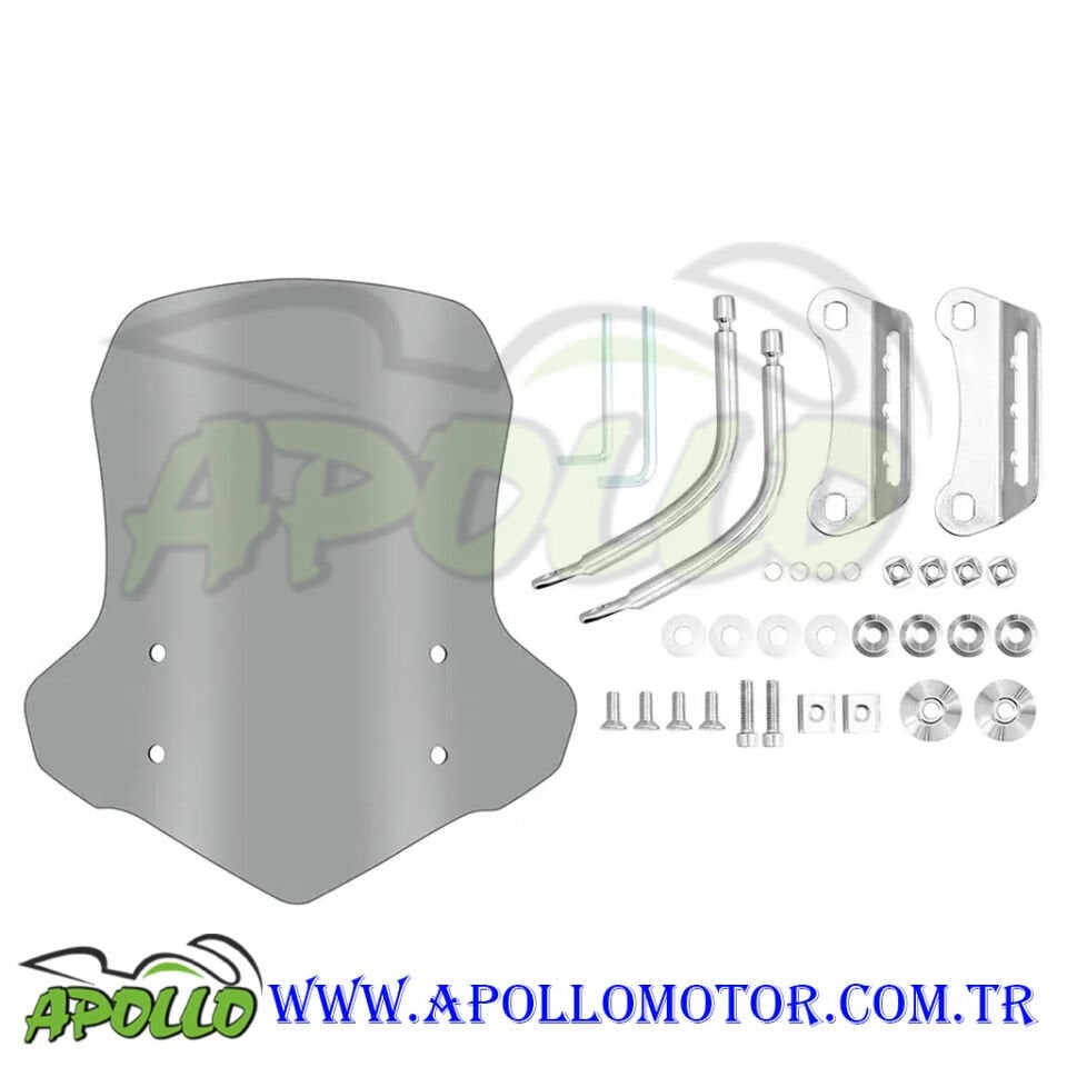 SİPERLİK CAMI 35 CM ŞEFFAF / FÜME HSB635