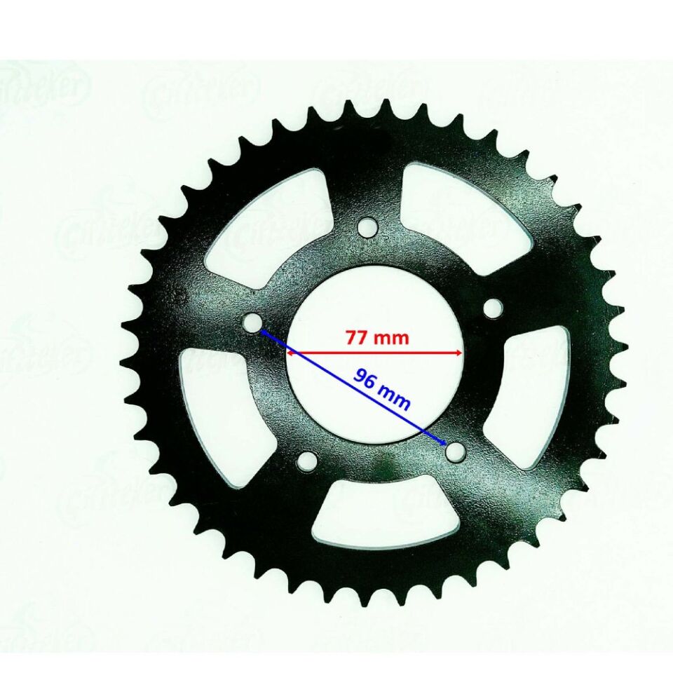 CF MOTO 250 SR / 250 NK ARKA DİŞLİ 520-40 T (GRİ)