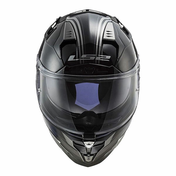 LS2 CHALLENGER PROPELLER SİYAH-TITANIUM KAPALI KASK