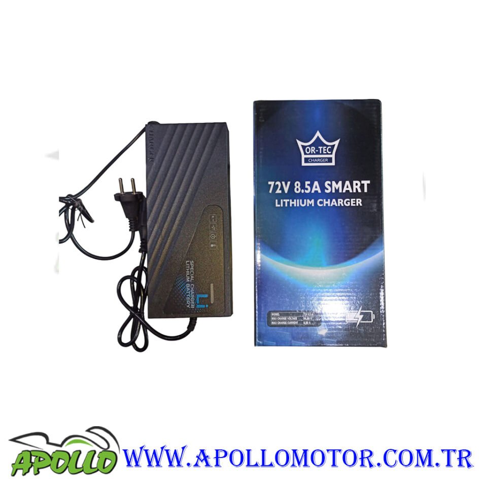 72 VOLT 50 AH LİTHİUM AKÜ ORTEC + ÖZEL LİTHYUM ŞARJ ALETİ