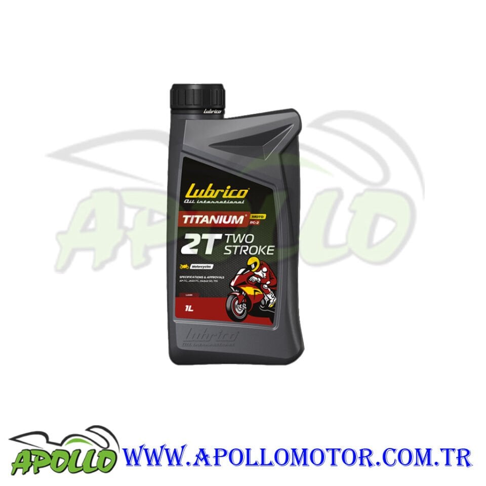 LUBRICO TITANIUM MOTO RC-2 2T YAĞ 1 LİTRE