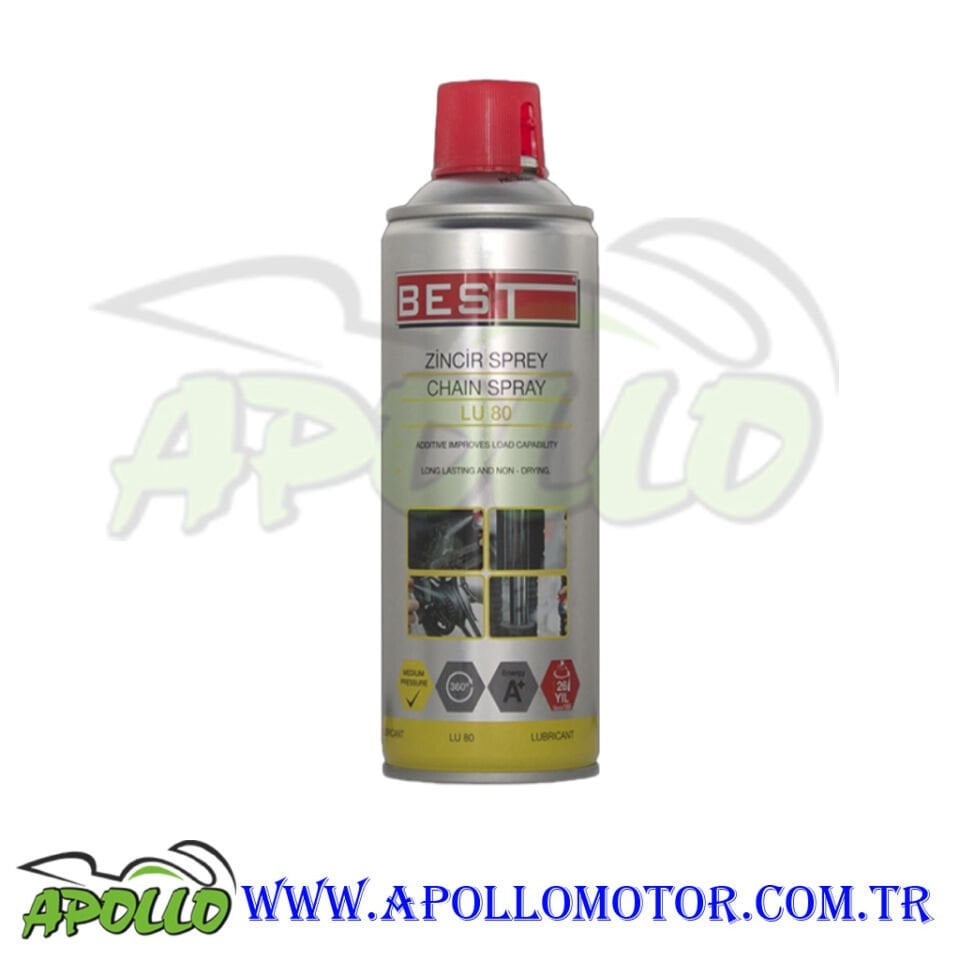 BEST ZİNCİR YAĞLAMA SPREY LU 80 / 400 ML