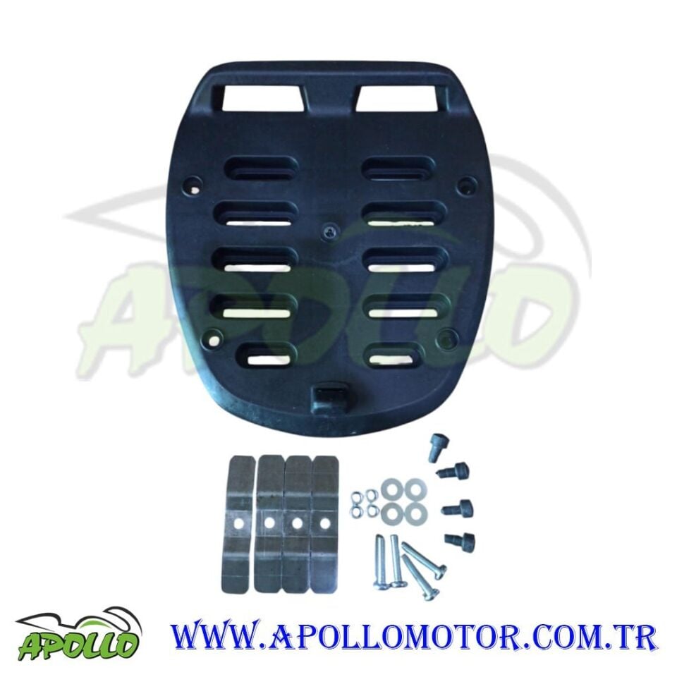 MOTOR ÇANTASI 52 LİTRE TİEN - SIRT DAYAMALI GRİ