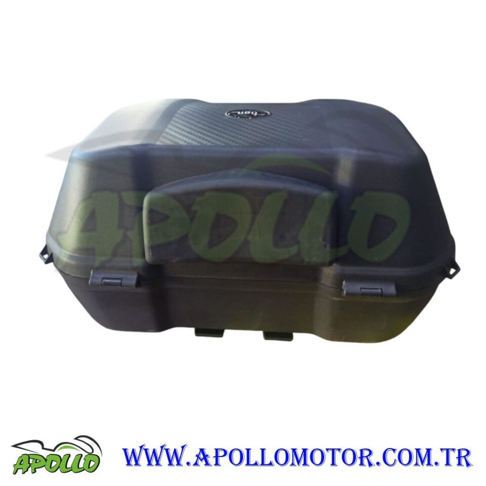 MOTOR ÇANTASI 52 LİTRE TİEN - SIRT DAYAMALI GRİ