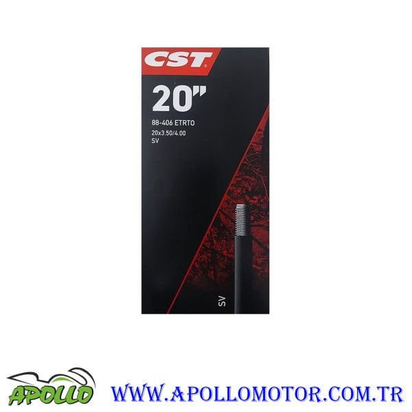 20 x 4.00 İç Lastik - 20 x 3.50 4.0 FAT BIKE CST KALIN SİBOP FATBİKE