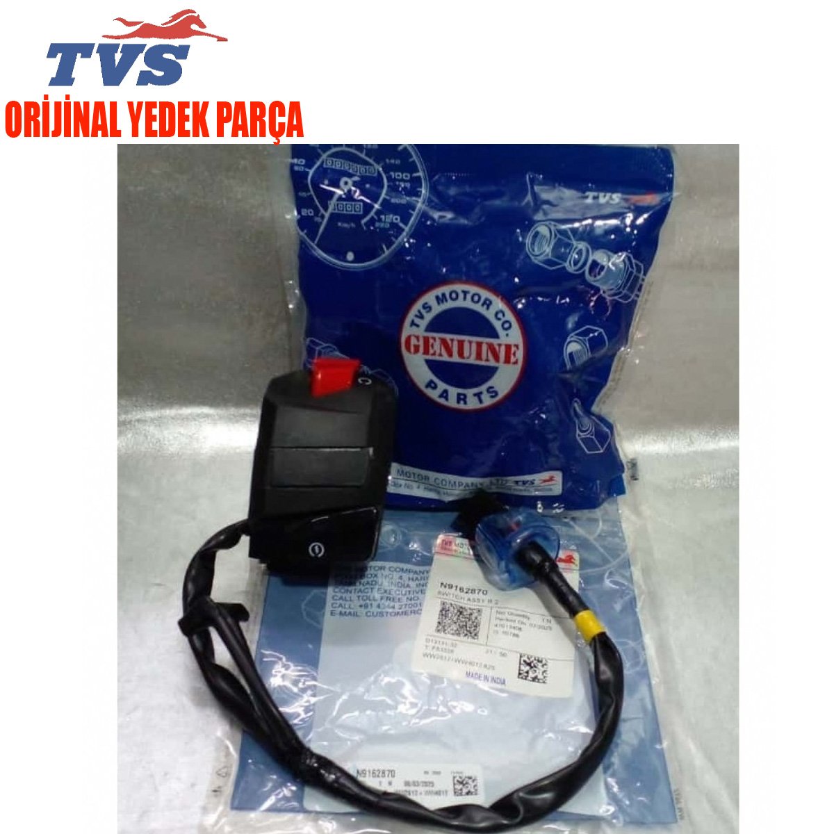 TVS APACHE RTR 200 SAĞ BUTON KUMANDA ORİJİNAL