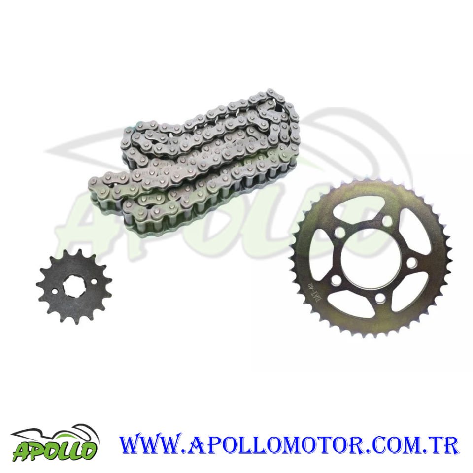 MONDİAL DRİFT L ZİNCİR DİŞLİ SETİ DQ 428H - 120L - 15T