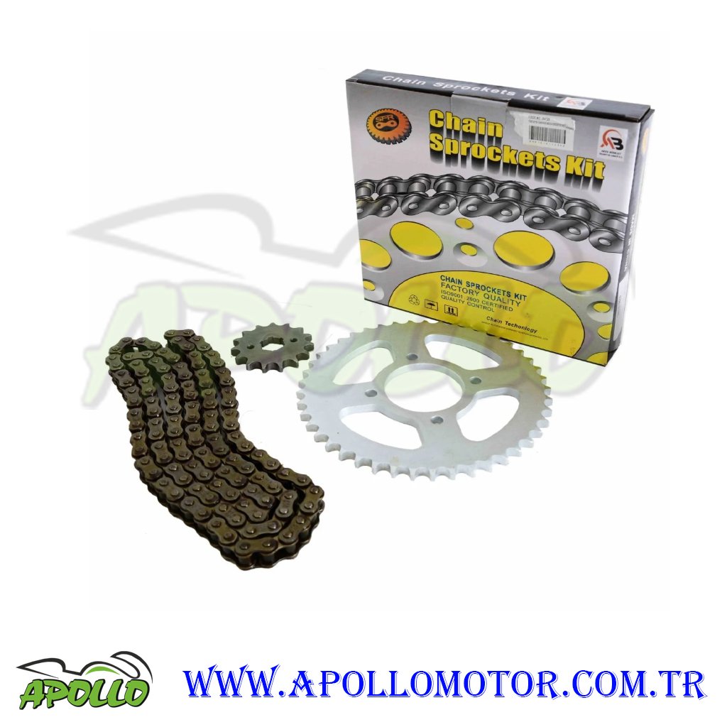 MONDİAL DRİFT MH 125 ZİNCİR DİŞLİ SETİ DQ