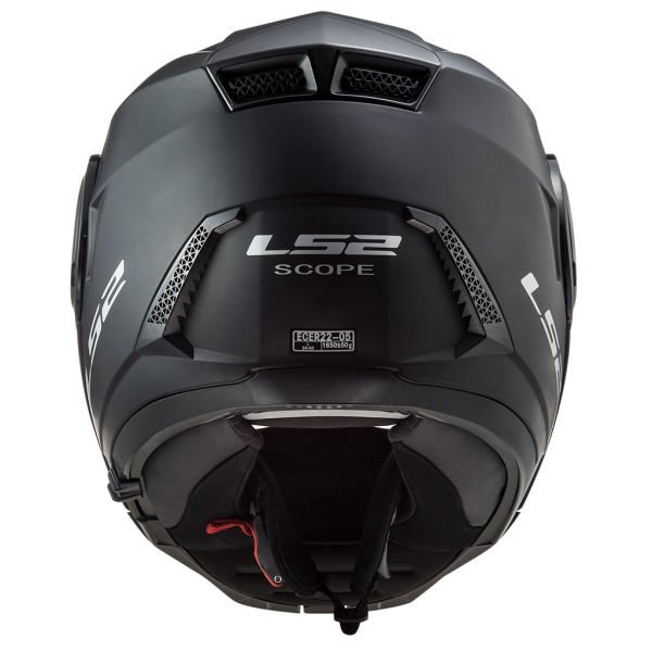 LS2 SCOPE MAT SİYAH KASK ÇENE AÇILIR KASK