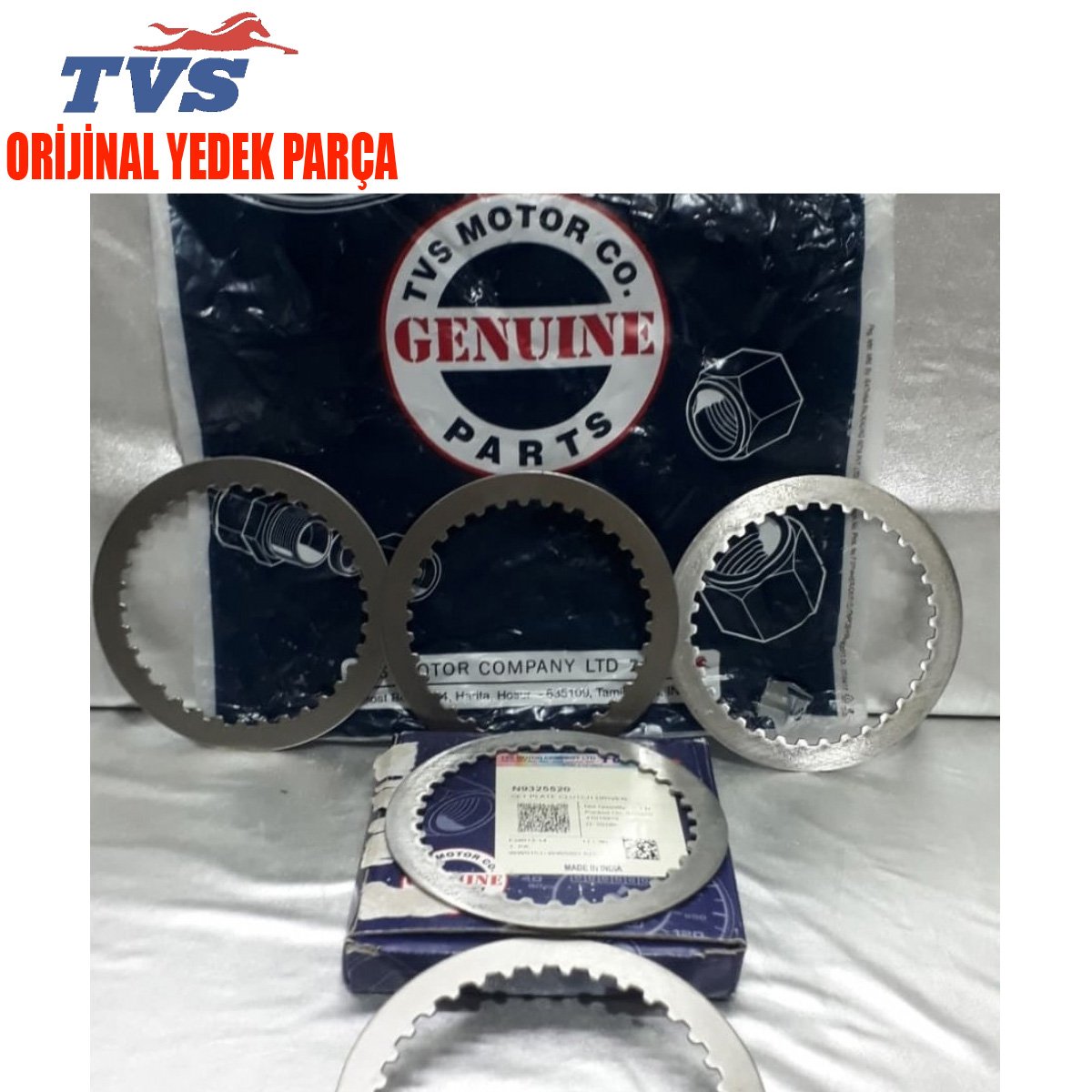 TVS APACHE RTR 200 DEBRİYAJ SACI SET TAKIM ORİJİNAL