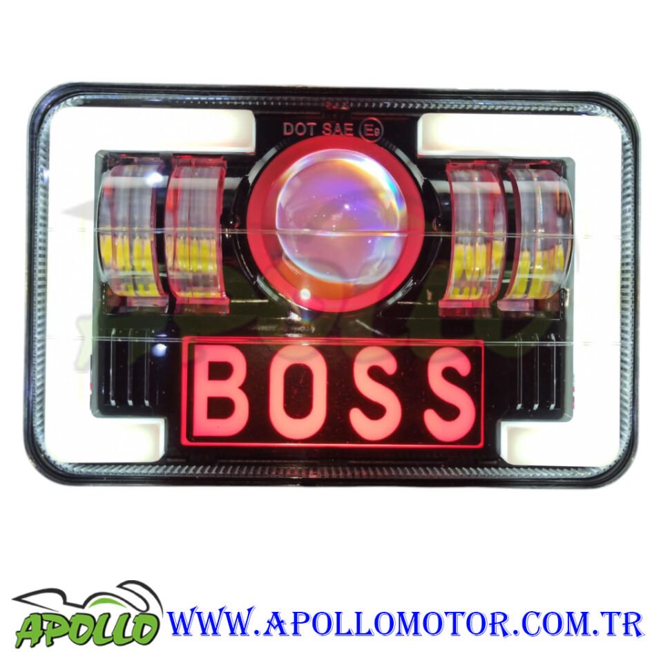 LED CG FAR ATOMU MERCEKLİ BOSS ALÜMİNYUM