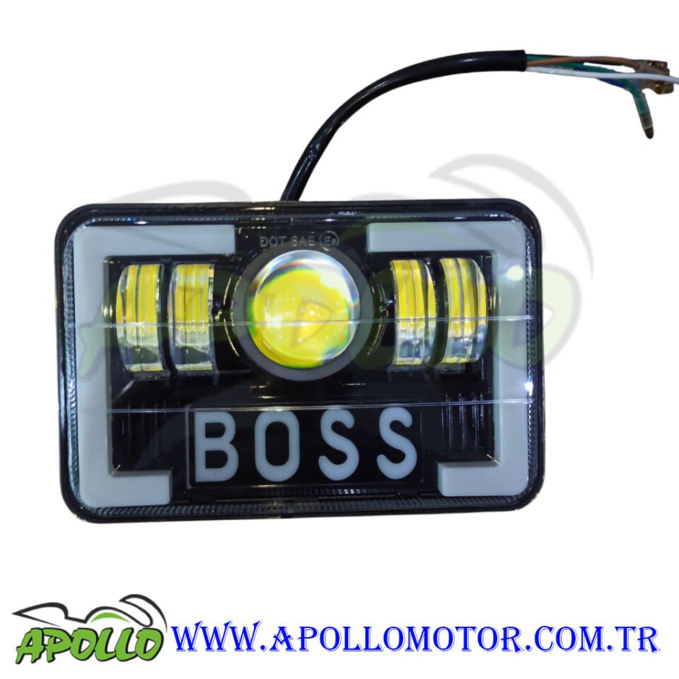 LED CG FAR ATOMU MERCEKLİ BOSS ALÜMİNYUM