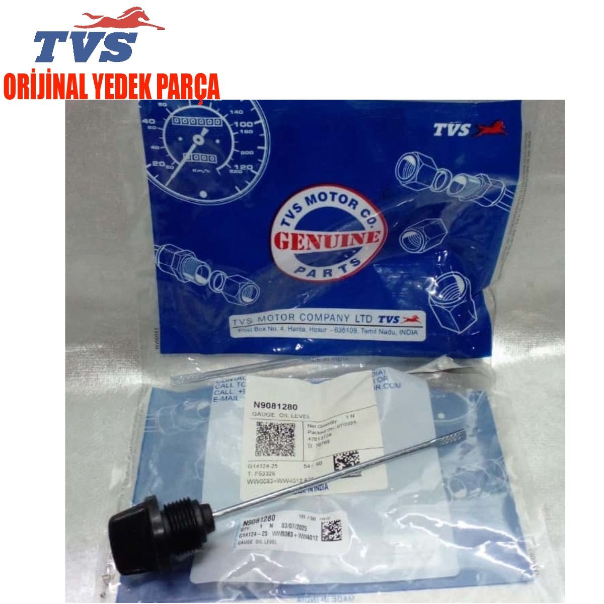 TVS APACHE RTR 200 YAĞ ÇUBUK ORİJİNAL