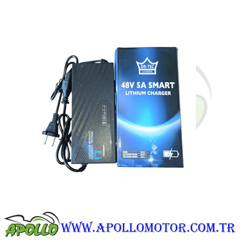 48 VOLT 15 AH LİTHİUM AKÜ ORTEC + ÖZEL LİTHYUM ŞARJ ALETİ