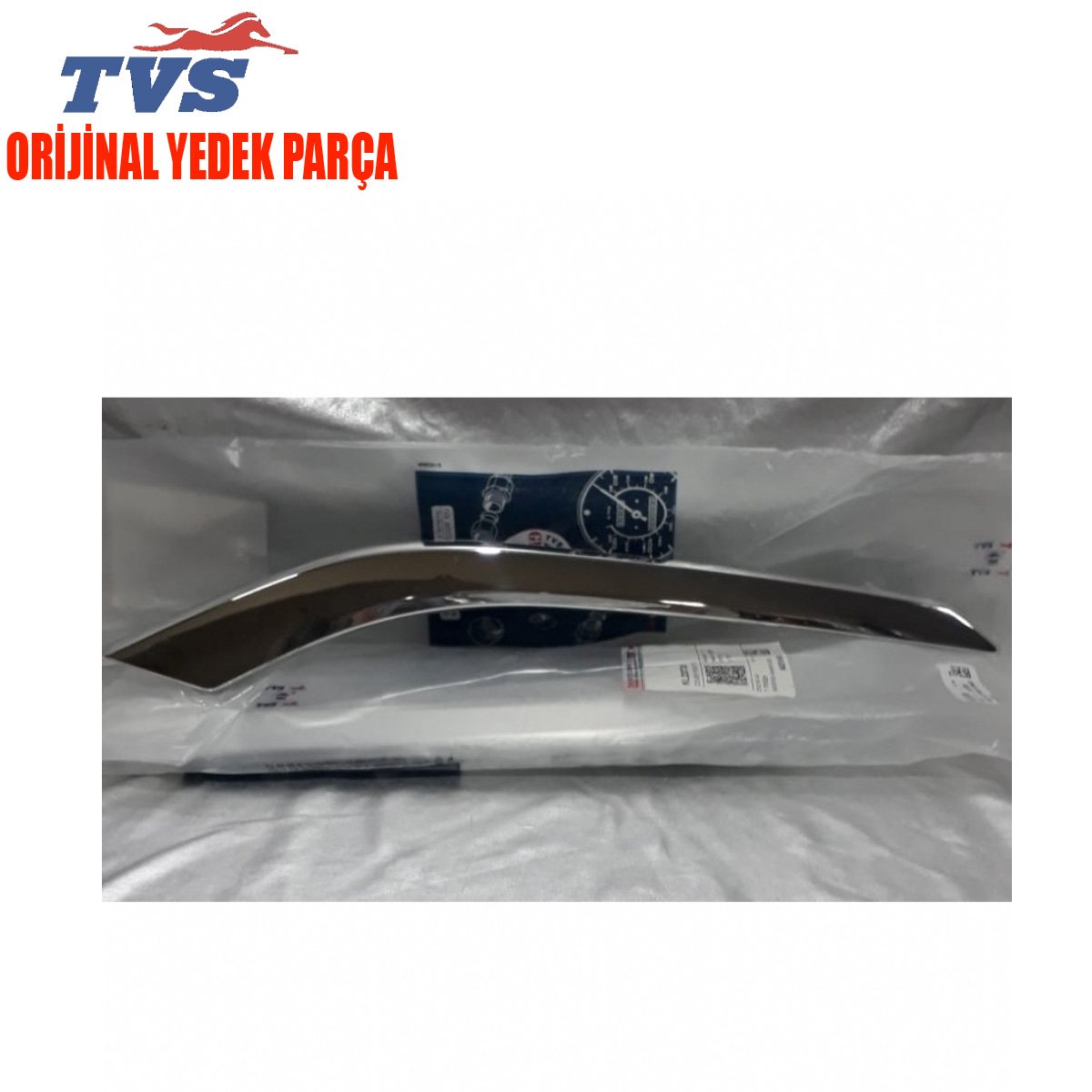 TVS JUPITER 125 SELE ALTI SAĞ NİKEL DEKOR KAPAK ORİJİNAL