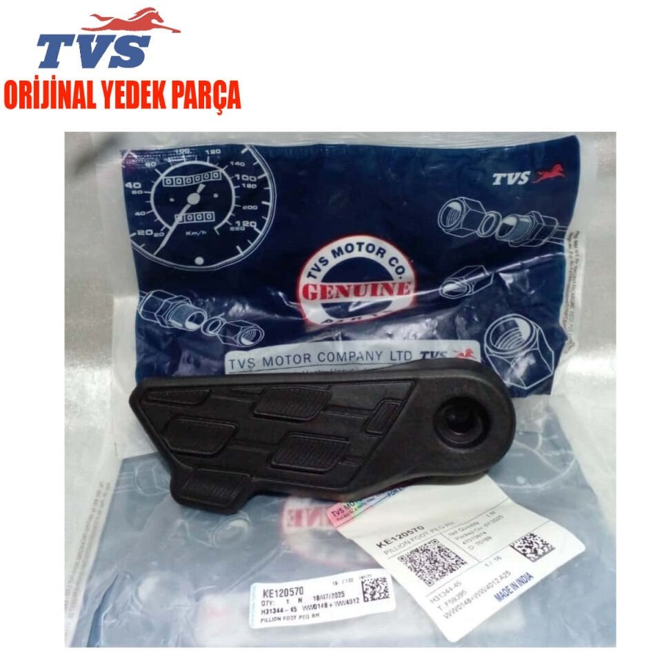 TVS JUPITER 125 ARKA BASAMAK SAĞ ORİJİNAL