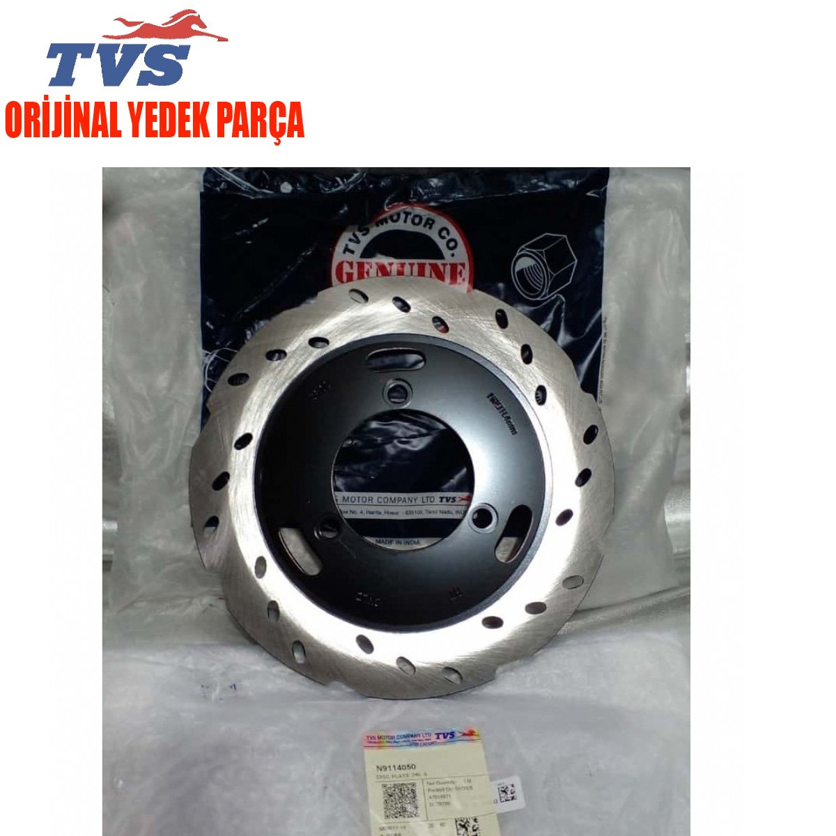 TVS APACHE RTR 200 ARKA FREN DİSK AYNASI ORİJİNAL