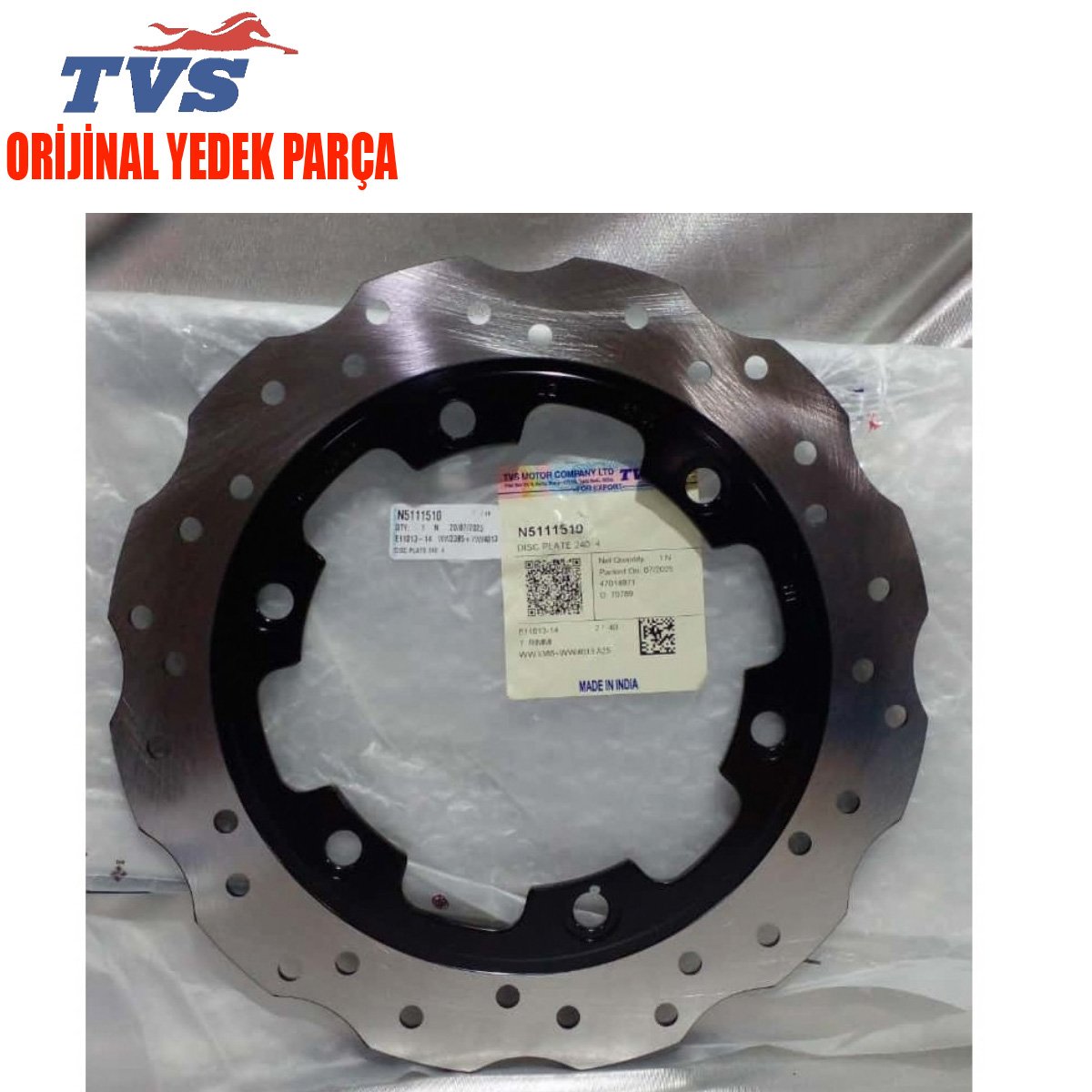 TVS RAIDER 125 DİSK AYNASI ORİJİNAL