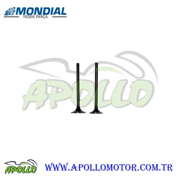 MONDİAL DRİFT L 125 EMME VE EGZOZ SUPABI TAKIM ORİJİNAL