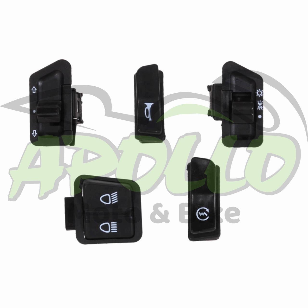 DÜĞME SETİ 5 '' Lİ SCOOTER - ARORA SPECIAL-ALFA