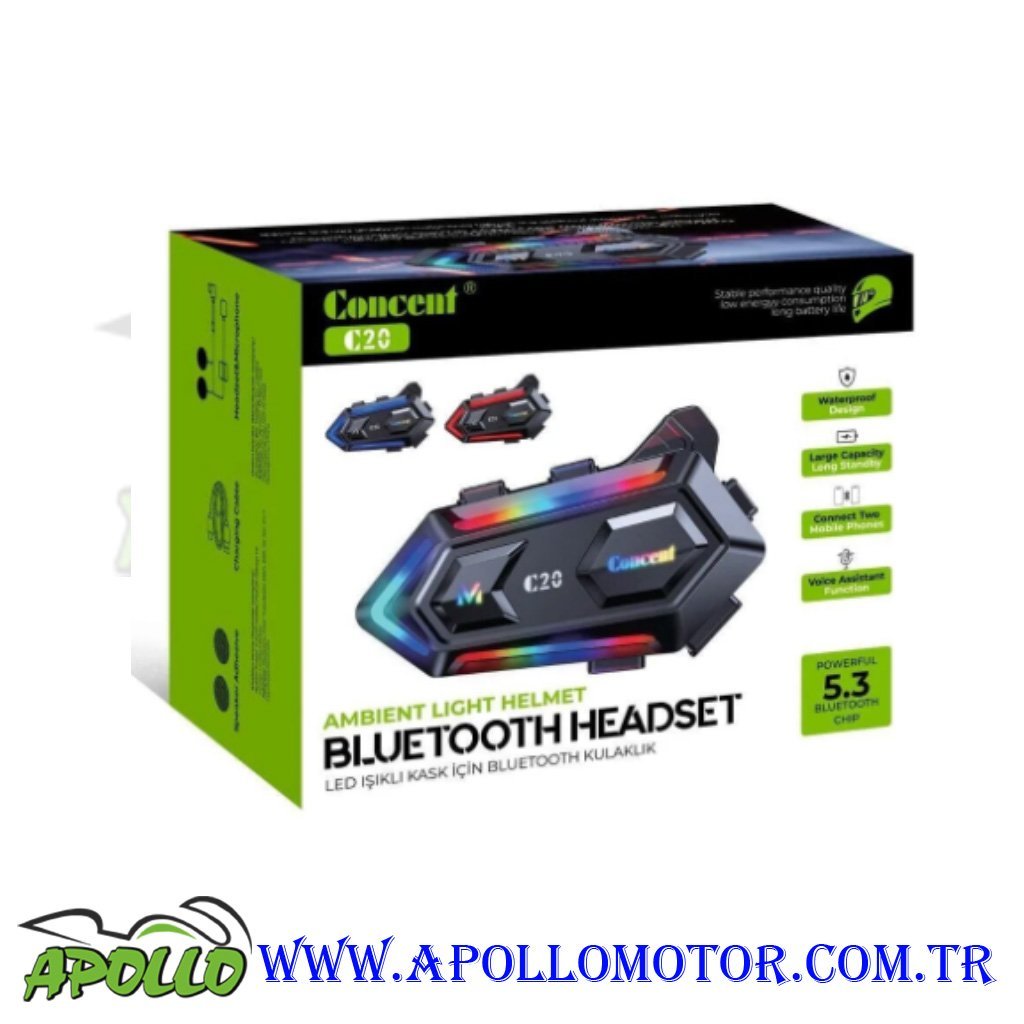 CONCENT C 20 İNTERCOM Bluetooth