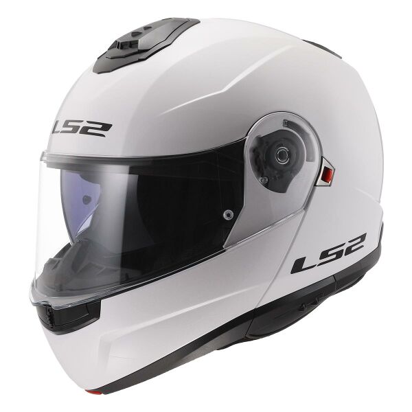 LS2 STROBE 2 BEYAZ ÇENE AÇILIR KASK